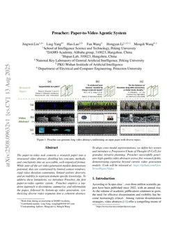 Preacher: Paper-to-Video Agentic System