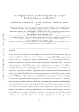 Multi-Sequence Parotid Gland Lesion Segmentation via Expert Text-Guided Segment Anything Model