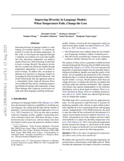 Improving Diversity in Language Models: When Temperature Fails, Change the Loss