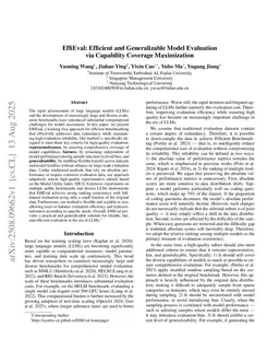 EffiEval: Efficient and Generalizable Model Evaluation via Capability Coverage Maximization