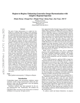 Region-to-Region: Enhancing Generative Image Harmonization with Adaptive Regional Injection