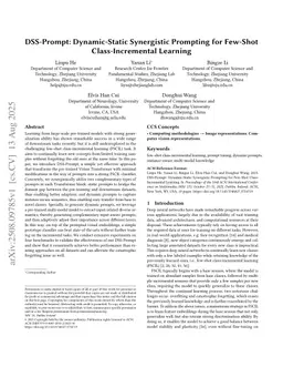 DSS-Prompt: Dynamic-Static Synergistic Prompting for Few-Shot Class-Incremental Learning