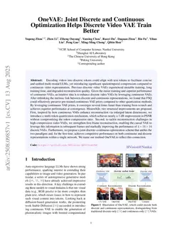 OneVAE: Joint Discrete and Continuous Optimization Helps Discrete Video VAE Train Better