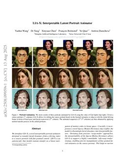 LIA-X: Interpretable Latent Portrait Animator