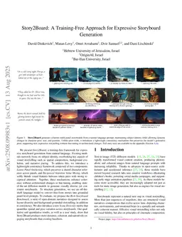 Story2Board: A Training-Free Approach for Expressive Storyboard Generation