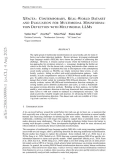 XFacta: Contemporary, Real-World Dataset and Evaluation for Multimodal Misinformation Detection with Multimodal LLMs