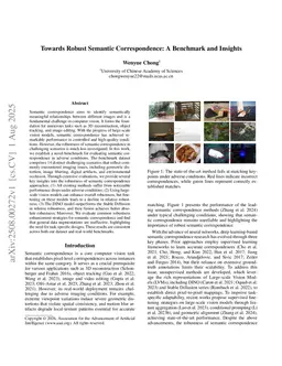 Towards Robust Semantic Correspondence: A Benchmark and Insights