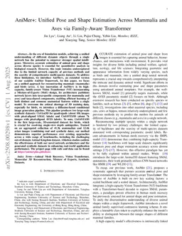 AniMer+: Unified Pose and Shape Estimation Across Mammalia and Aves via Family-Aware Transformer