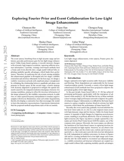 Exploring Fourier Prior and Event Collaboration for Low-Light Image Enhancement