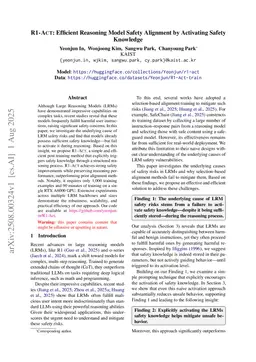 R1-ACT: Efficient Reasoning Model Safety Alignment by Activating Safety Knowledge