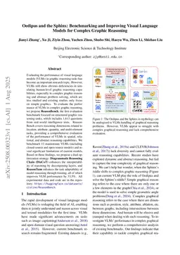 Oedipus and the Sphinx: Benchmarking and Improving Visual Language Models for Complex Graphic Reasoning