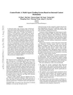 ContestTrade: A Multi-Agent Trading System Based on Internal Contest Mechanism