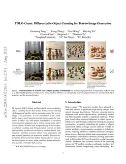 YOLO-Count: Differentiable Object Counting for Text-to-Image Generation