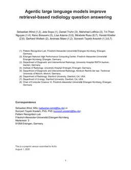 Multi-step retrieval and reasoning improves radiology question answering with large language models