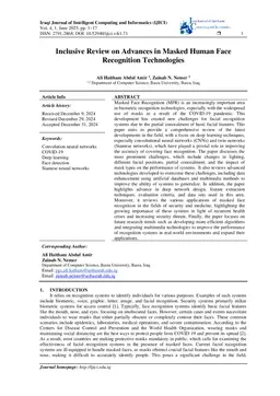 Inclusive Review on Advances in Masked Human Face Recognition Technologies