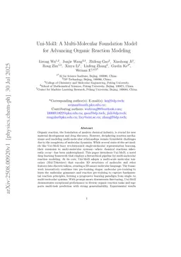 Uni-Mol3: A Multi-Molecular Foundation Model for Advancing Organic Reaction Modeling