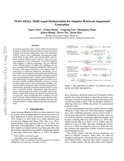 MAO-ARAG: Multi-Agent Orchestration for Adaptive Retrieval-Augmented Generation