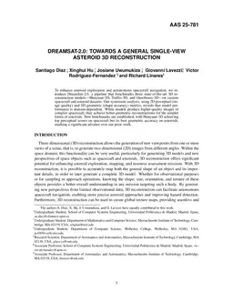 DreamSat-2.0: Towards a General Single-View Asteroid 3D Reconstruction