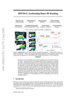 DELTAv2: Accelerating Dense 3D Tracking