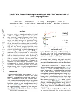 Multi-Cache Enhanced Prototype Learning for Test-Time Generalization of Vision-Language Models