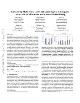 Enhancing Multi-view Open-set Learning via Ambiguity Uncertainty Calibration and View-wise Debiasing
