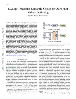 SGCap: Decoding Semantic Group for Zero-shot Video Captioning