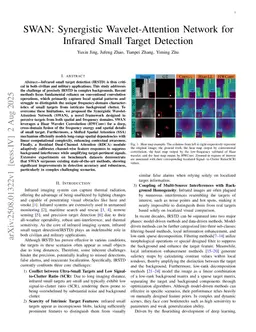 SWAN: Synergistic Wavelet-Attention Network for Infrared Small Target Detection