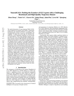 NatureGAIA: Pushing the Frontiers of GUI Agents with a Challenging Benchmark and High-Quality Trajectory Dataset