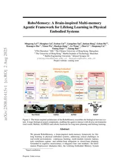 RoboMemory: A Brain-inspired Multi-memory Agentic Framework for Interactive Environmental Learning in Physical Embodied Systems