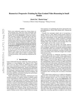 ReasonAct: Progressive Training for Fine-Grained Video Reasoning in Small Models