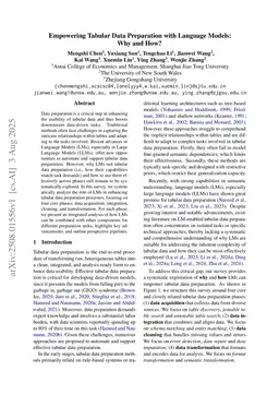 Empowering Tabular Data Preparation with Language Models: Why and How?