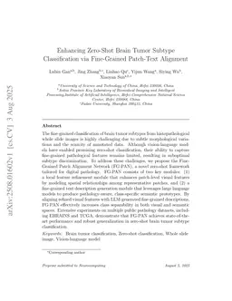 Enhancing Zero-Shot Brain Tumor Subtype Classification via Fine-Grained Patch-Text Alignment