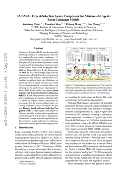 EAC-MoE: Expert-Selection Aware Compressor for Mixture-of-Experts Large Language Models