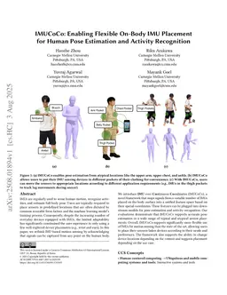 IMUCoCo: Enabling Flexible On-Body IMU Placement for Human Pose Estimation and Activity Recognition