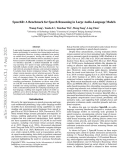 SpeechR: A Benchmark for Speech Reasoning in Large Audio-Language Models