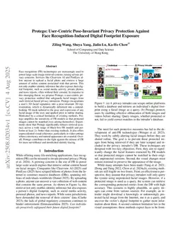 Protego: User-Centric Pose-Invariant Privacy Protection Against Face Recognition-Induced Digital Footprint Exposure