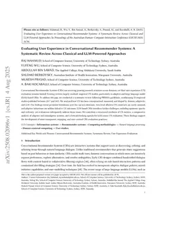Evaluating User Experience in Conversational Recommender Systems: A Systematic Review Across Classical and LLM-Powered Approaches