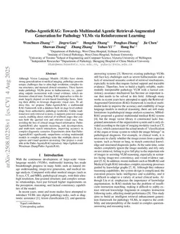 Patho-AgenticRAG: Towards Multimodal Agentic Retrieval-Augmented Generation for Pathology VLMs via Reinforcement Learning