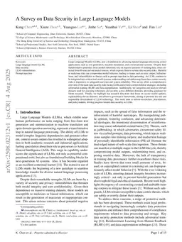 A Survey on Data Security in Large Language Models