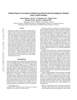 Rep-GLS: Report-Guided Generalized Label Smoothing for Robust Disease Detection