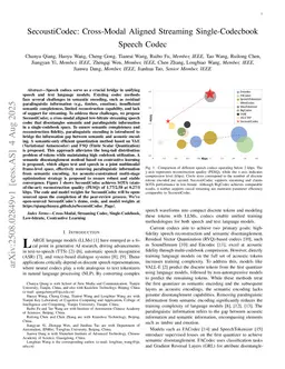 SecoustiCodec: Cross-Modal Aligned Streaming Single-Codecbook Speech Codec