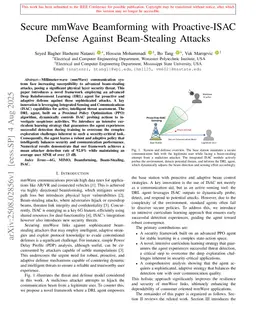 Secure mmWave Beamforming with Proactive-ISAC Defense Against Beam-Stealing Attacks