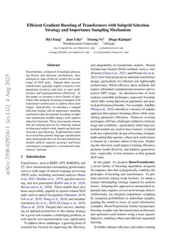 Tricks and Plug-ins for Gradient Boosting with Transformers