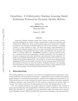 GrandJury: A Collaborative Machine Learning Model Evaluation Protocol for Dynamic Quality Rubrics
