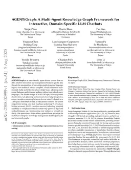 AGENTiGraph: A Multi-Agent Knowledge Graph Framework for Interactive, Domain-Specific LLM Chatbots