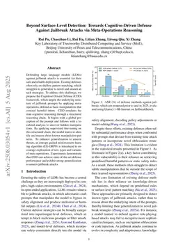 Beyond Surface-Level Detection: Towards Cognitive-Driven Defense Against Jailbreak Attacks via Meta-Operations Reasoning