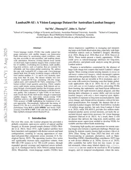 Landsat30-AU: A Vision-Language Dataset for Australian Landsat Imagery