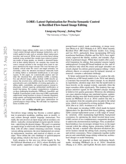 LORE: Latent Optimization for Precise Semantic Control in Rectified Flow-based Image Editing