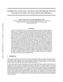 BadBlocks: Lightweight and Stealthy Backdoor Threat in Text-to-Image Diffusion Models