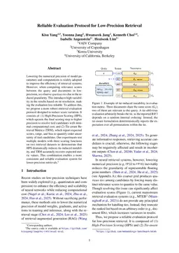 Reliable Evaluation Protocol for Low-Precision Retrieval